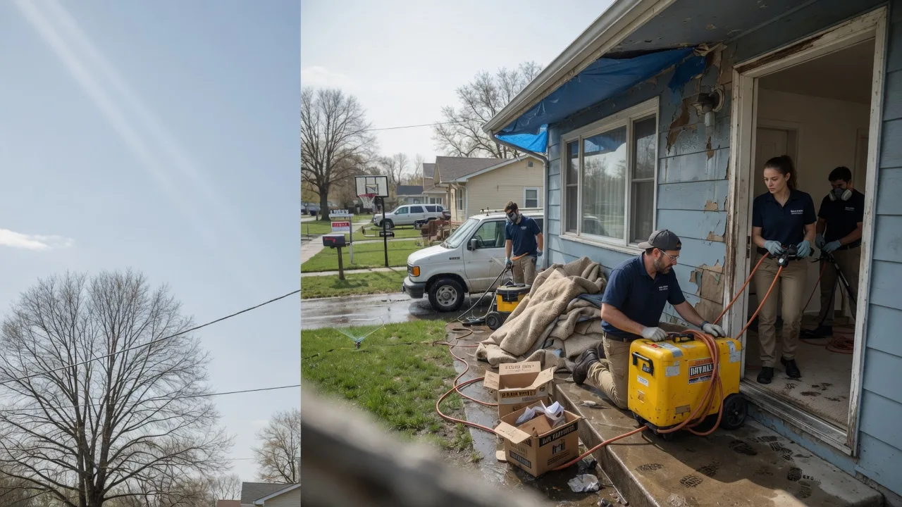 Basement Flood Cleanup in Greenbush, MN near me